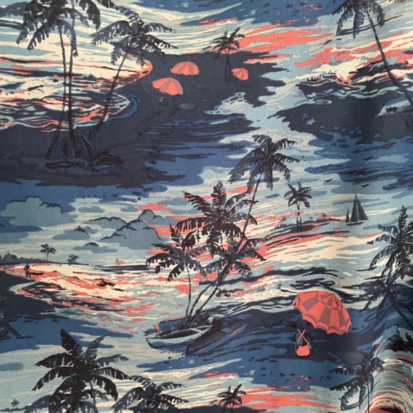 Tropical Racerback J. Crew Tank Top, 4 - Picture 3 of 6